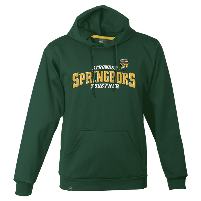 Springboks 240g Unbrushed Fleece Pullover Hoody