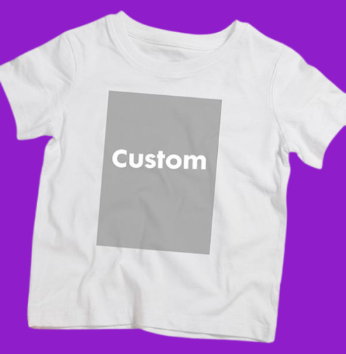 Custom White Sublimation T-Shirts